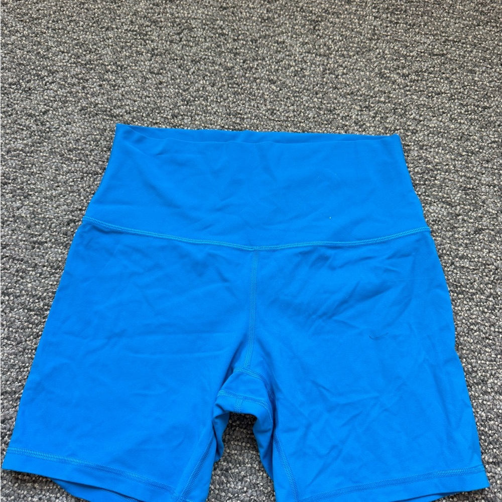 Women's Lululemon Blue Biker 6” Shorts